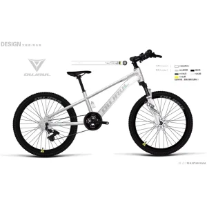 Men’s Mountain Bike Off Road Multi-Speed 24-Inch Racing Bike for Adults Teens and Junior High School Students