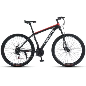 Men’s Racing Adult Off-Road Bike 21 Speeds Variable Speed Mountain Road Bike Disc Brakes Ordinary Pedals Steel