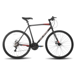 Men’s Road Bike 700C 32C Tire Aluminum Frame 21 Speed Shimano Mechanical Disc Brake Dual Layer Aluminum Rim 90% SKD