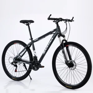 Men’s Shock-Absorb Aluminum Alloy Rim Mountain Bike with Spoke Wheel City Bicycle 24 26 27.5 29 Inch Full Suspension