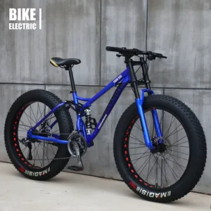 Men’s Sports Bicycle 24/26 Inch Snow Bike with 3*7 Speed and Steel Fork Fat Tyre Mountain Cycle for Sale