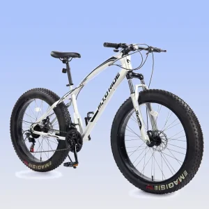 Men’s Steel Mountain Bike 26 & 27.5 Inch Downhill Bicycles with Disc Brake Aluminum Alloy Fork for Adventurers