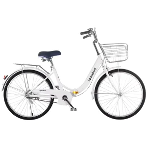 Men’s and Women’s Adult Student Bicycle Lady Women Bicycles Ladies Bike City Bike Foldable Bicycle