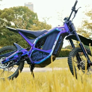 Mid Motor Electric Dirt Bike High Speed 72V 3000W Off Road Motorcycle Max Speed