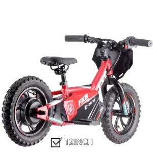 Mimi Kids 250W 36V 5.0AH Mini Electric Balance Bike with Fork Available in 12″ 16″ or 20″