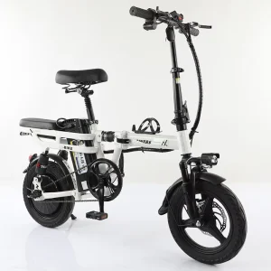 Mini 14 Inch Foldable Electric Bike 48V 12Ah Electric City Bike Folding Electric Bicycle