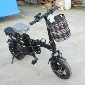 Mini Electric Mountain Bike Portable Ebike Outdoor Folding Electric Bike for adults