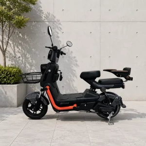 Modern Lightweight Commuter E Bike 800W Rear Hub Motor 60km/h Speed 50km Anti Slip Tires Soft Shocks for Safe Urban Travel