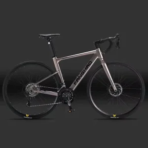 Most Popular Factory Supply 700C 21/24/27 Speed Gravel Road Bike Disc Brake Hard Frame Aluminum Customizing Road Bicycle