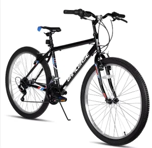 Mountain Bike 26 Inch 24 Inch with V Brake High Carbon Steel Frame 18 Speeds for Youth Women Men