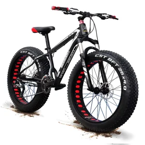 Mountain Bike Fat Tire Snow Bike 20/26 Inch Snow Bike with 4.0 Fat Tire Bicycle