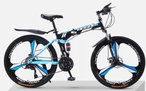 Mountain Bike Men’s Folding Bike 26 Inch Double Shock Absorbing Bike Teenage Middle School Girl Highway Adult