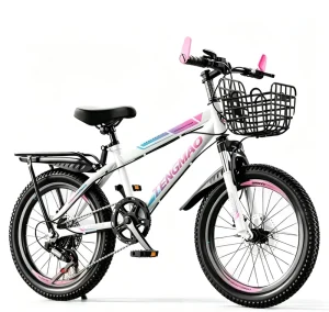 Mountain Bike Men’s and Women’s Variable Speed Bicycle with Car Shock Absorber Disc Brake 18 26 Inch Suitable