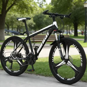 Mountain Bike With Steel Frame High Strength Durable Body for Adult Outdoor Trail Riding and Mountain Cross Country Sports