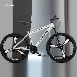 Mountain Bike for Adults 24inch/26inch Men’s Shock Absorption 21-Speed Off-Road and Road Cycling Bike
