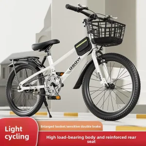 Mountain Bike for Boys Girls Ages 7-17 20-inch 24-inch Models Student Bike for Older Children Carbon Steel