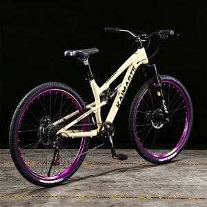 Mountain Bike for Men Women 26″ 27.5″ Sizes 8 Speed Twist Shifting Front or Dual Suspension Dual Disc Brakes Comfort Saddle