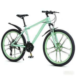 Mountain Bikes 26 Inch Mountain Bikes with 21 Speed Aluminum Frame Mountain Bikes with Disc Brakes