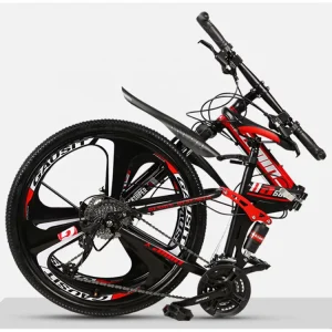 Mountainbike Folding Mountain Bike foldable 26 Inch Full Suspension Moutain Bike Sepeda Gunung Lipat Mtb Supplier