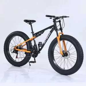 Mtbgo Tianjin 21 Speed High Quality 26 27.5 Inch Steel Frame Fat Bike Tires 20×4.0 Road Bike Fatbike for Young People