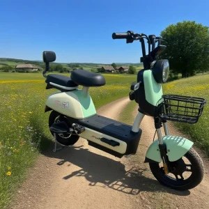 Multi Functional Electric Motorcycle with Pedals Lead Acid Batteries City E Bike