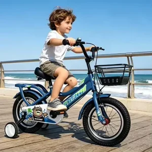 Multi color Kids Bike for Preschool Children Full Enclosed Chain Guard Adjustable Saddle Durable Spoke Wheel