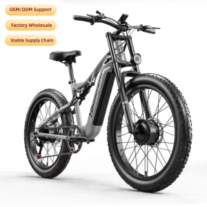 Multi-warehouse Shipping S600 Sport Adult Electric Mountain Bike 26-inch Snow Tires Lithium Aluminum Alloy Frame Disc Brakes