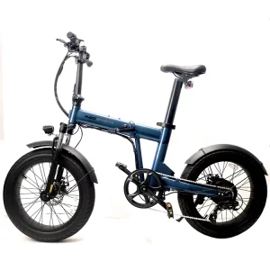 N4 Electric Hybrid Bicycle with High-Speed Motor, Fat Tires, Off-Road Capability, and Foldable Design for Urban and Off-Road Adventures