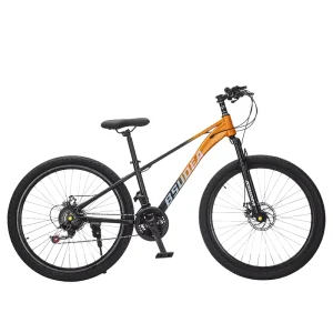 NEW 26-Inch 21-Speed Men’s Mountain Bike High-Carbon Steel Frame Bicycle, Dual Disc Brake MTB