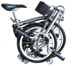 NH-088 Titanium Foldable Electric Bike Disc Brake 3 Speed 16″ Wheels 100kg Load Capacity Ready to Ship