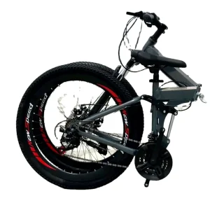 New 26 Inch Folding Bike Full Suspension Foldable Mountain Bicycle Aluminum Alloy