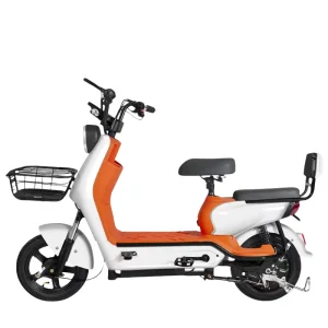 New 48V 350W Adult Electric City Commuter E Bike LED Light Suspension Fork 120KM Long Range E Scooter