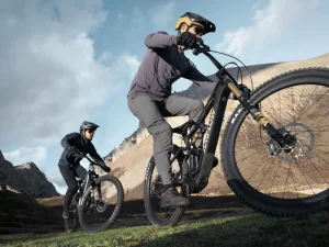 New Amflow PL Carbon Pro 800wh New Model Black/God Full Suspension Electric Mountain Bike Electric Amflow Ebike