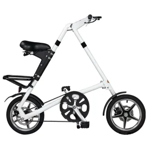 New Design Full Shockproof Frame Mini 16Inch Road Cycling Aluminum Alloy Mechanical Disc Brake Foldable Bike for Adults