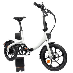 New Design Mini Size 250W Folding Electric Bicycle Europe Warehouse Foldable Electric Bike for Adult