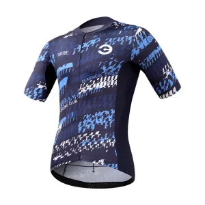 New Design Outdoor Quick Dry Men’s Short Sleeve Team Bicycle Riding Jersey Summer Anti-UV Road Bike Cycling Jersey