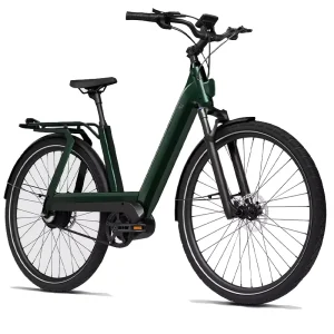 New Design Step Through Stepless Shifting City Ebike OEM ODM 700C Tire Mid Drive Motor Electric City Bike Stylish Bicycle Ebike