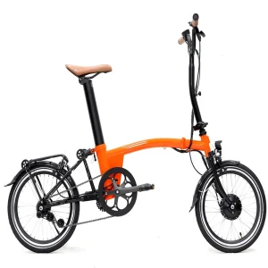 New Developed Folding E Bike 16 Inches Foldable Electric Bicycle With Battery Hidden