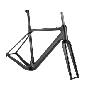 New Gravel Bike Frame Maximum Tire Clearance 700x50C Carbon Gravel Frameset