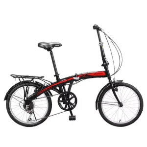 New Model Portable 7 Speed 20 Inches Foldable Mountain Bicycle Student 18″ Bike Folding Mountain Bicycle with Disc Brake