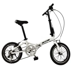 New Model Steel Frame Sepeda Lipat 16 Inch Folding Bike Adult Bicicleta Plegable