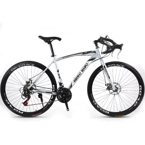 New Style 700C Mens Bicycle Road Bike 22 Speed Carbon Roadbike 18SPD DISC Bicicleta De Carretera
