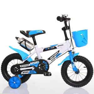 New Ultra Light Steel Frame Retro Kids Bicycle 12 18 Inch with Training Wheels Dual Purpose Design for 3 10 Years Old Boys Girls