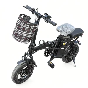 New Version Hybrid Folding Electric Adult Bicycle Electric Folding Bike for Lady