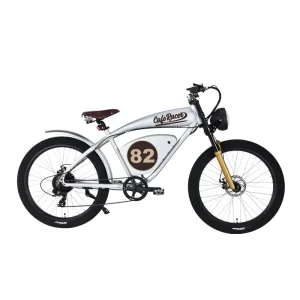 Newest Model 26inch Tire Electric Bicycle 48v 750w Chopper Beach Cruiser E-Bicycles Electric Fat Bike