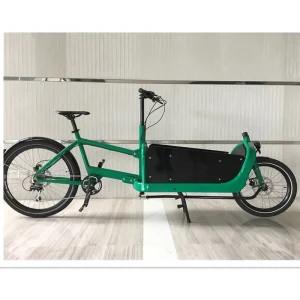 Non electric Alloy Aluminum 6061 Frame 2 Wheel Cargo Bike with Gear Front Wood Box Front and Rear Hydraulic Disc Brake