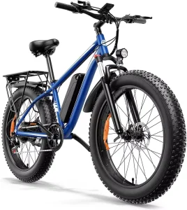 OBX Factory Ready To Ship Stock Retro Vintage Hybrid Electric City Bike 1000W 20Inch High Carbon Steel Fat Tire Electric Bicycle