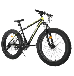 OEM 26×4.0 Tire Fat Tyre Mountain Bike 21 Speed with Steel Fork