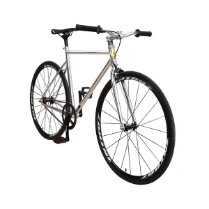 OEM 700c Fixed Gear Track Bicycle Chrome Molybdenum Steel 6 Speed Dual V Brake 150kg Load Capacity for Both Genders Adult Road