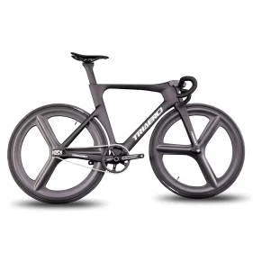 OEM Carbon Track Bike Frame Track Bike with 3 Spoke Carbon Wheel